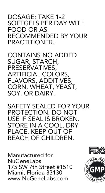 Omega-3 High Potency suggested use