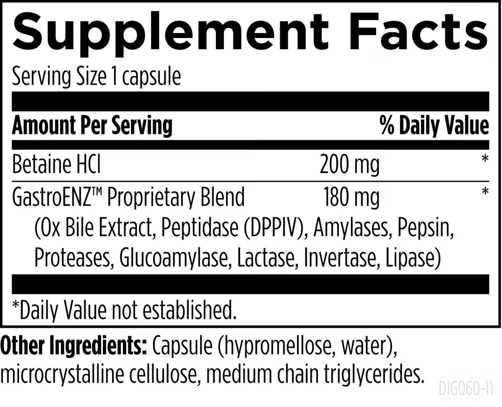 Enzyme Digestive Supplement - Digestzymes