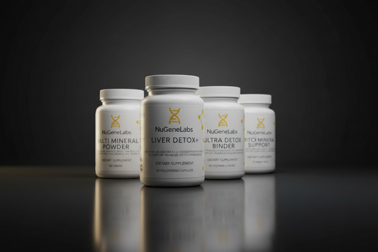 5 Safe and Reliable Ways to Detox Your Body - NuGeneLabs Beginner Detox Supplement Bottles
