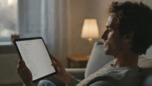 A person reading NuGeneLabs oxidative stress article