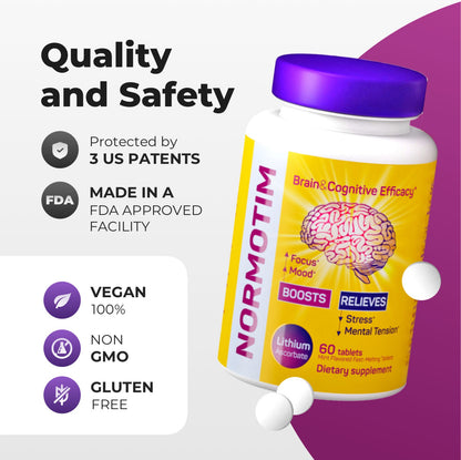 Normotim | Brain and Focus Supplement