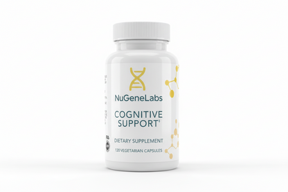 NuGeneLabs Cognitive Support dietary supplement label with supplement facts.