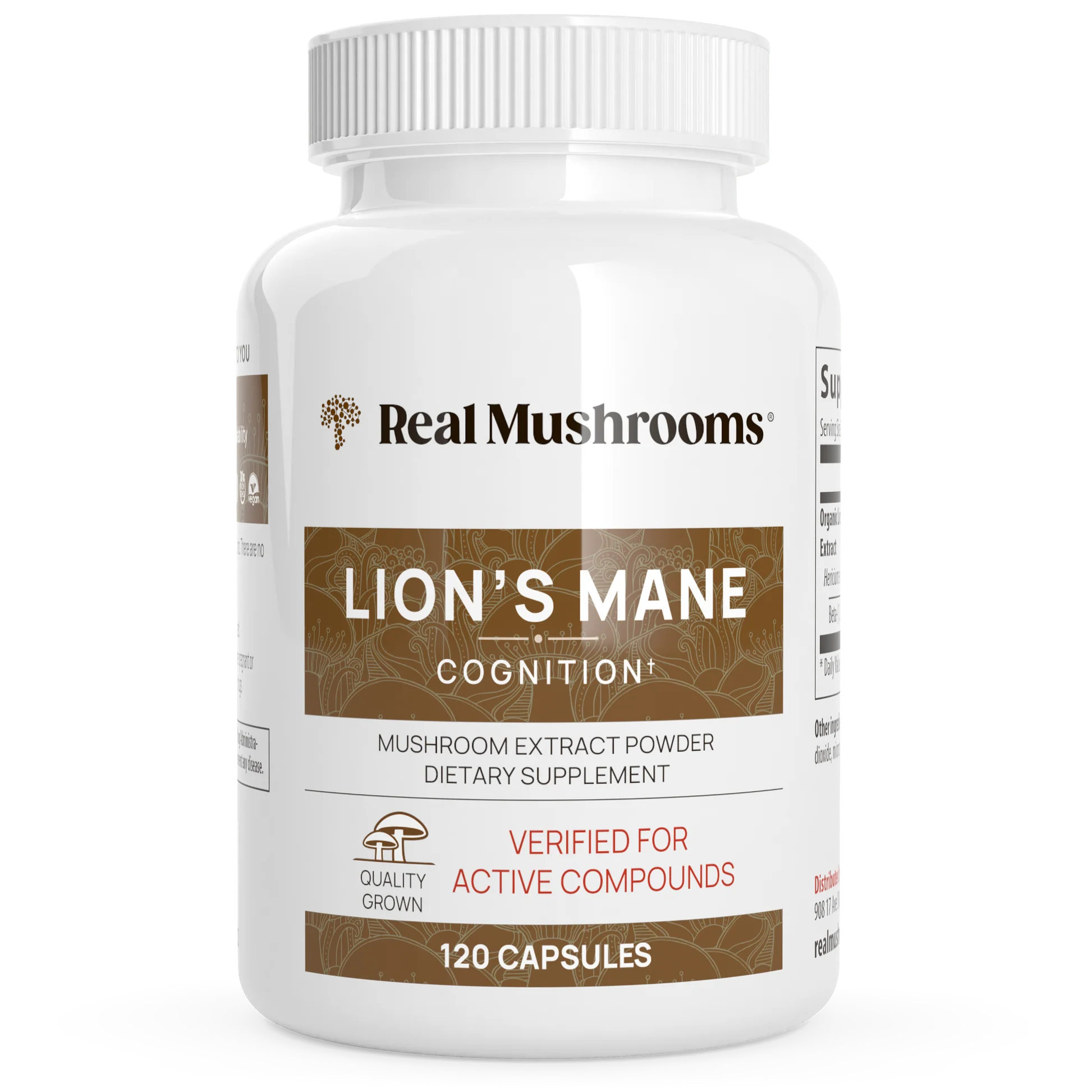 Organic Lions Mane Extract Capsules