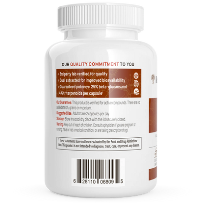 Organic Reishi Extract Capsules suggested use