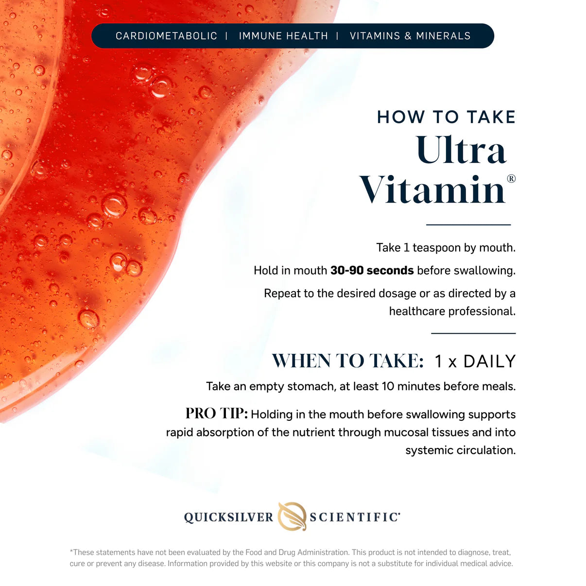 Ultra Vitamin® suggested use
