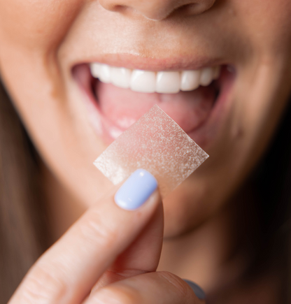 Peptide strip tasting